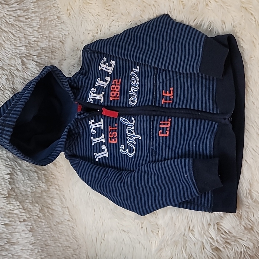 Boys hoodie with zipper, Toddler,  Size 18 months to 24 months, Joe Fresh